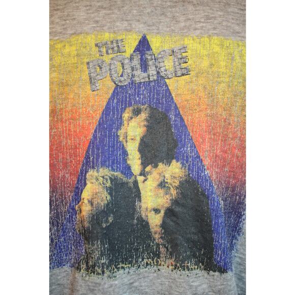 The Police Vintage Style Long Sleeve Graphic Band Tee (2016 Project Karma) L — - Picture 2 of 7